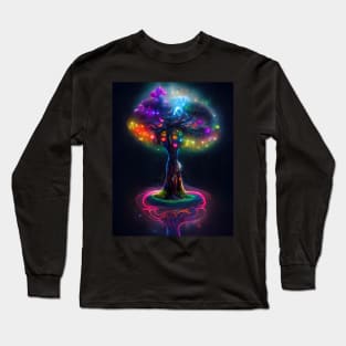 Enchanted Wishing Tree of Life and Dreams Long Sleeve T-Shirt